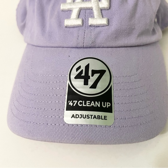 Los Angeles LA Dodgers 47 Urban Outfitters Hat Lilac Adjustable Cap - Picture 2 of 15